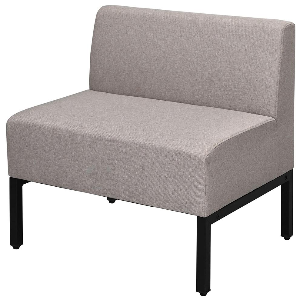 アール・エフ・ヤマカワ カッコ ファブリックソファ W720 ベージュ (重量：14kg) RFFBS-72BE | アールエフヤマカワ フロアソファー カウチソファー リビング デザイン ゆったり リラックス 背もたれ おしゃれ テレワーク 在宅ワーク |