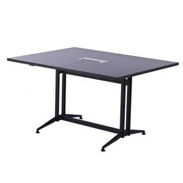 アール・エフ・ヤマカワ T字脚大会議テーブルW1300×D1000 基本 ダークII (重量：34kg) RFTMT-1310DB2 | アールエフヤマカワ ミーティングテーブル 事務机 オフィスデスク ワークデスク 机 シンプル 会議テーブル 会議 会議室 オフィステーブル おしゃれ 商談テーブル |