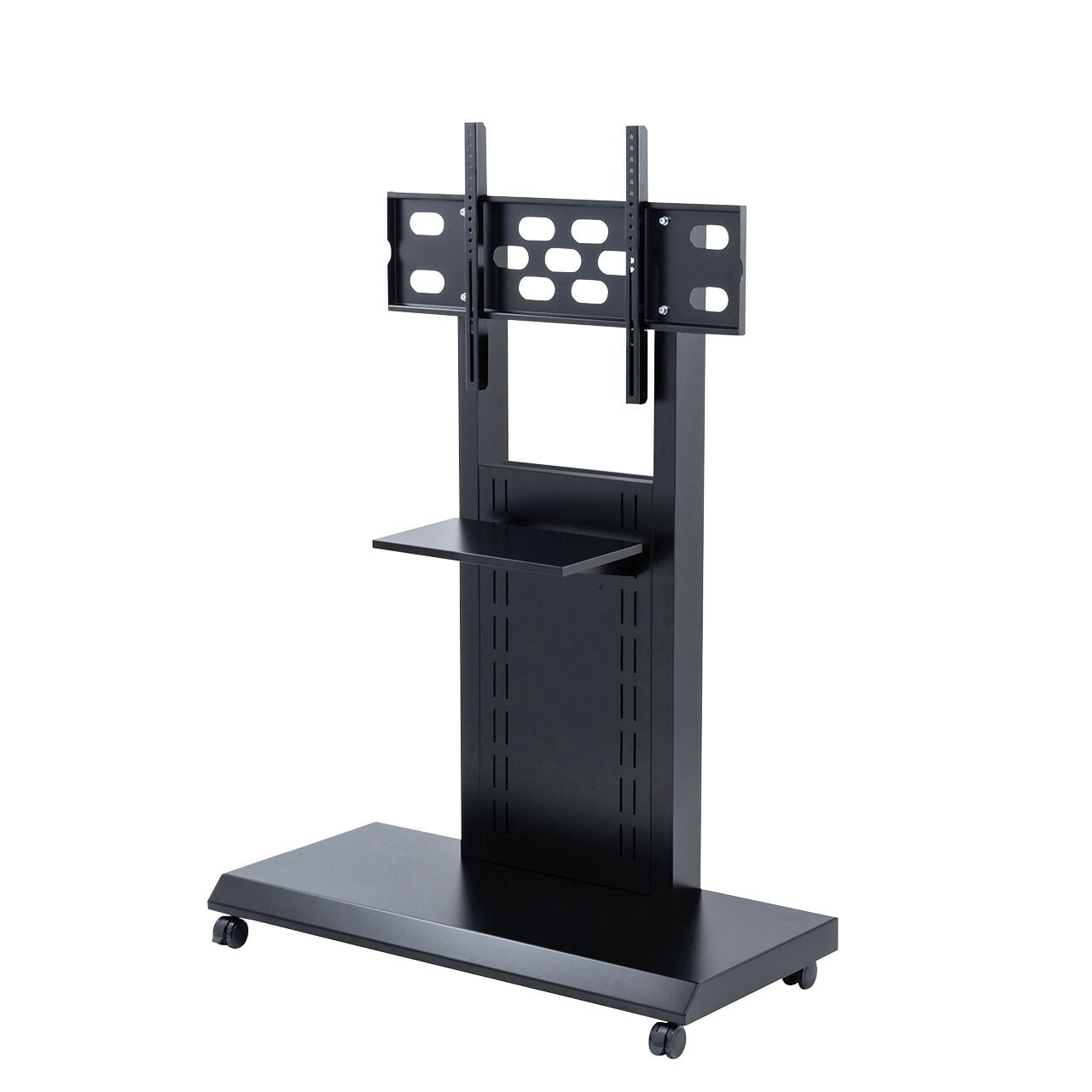 サンワサプライ 60～84型対応壁寄せディスプレイスタンド (CR-PL43BK) ※お客様組立品 | sanwa サンワダイレクト オフィス用品 オフィス事務用品 オフィスサプライ |
