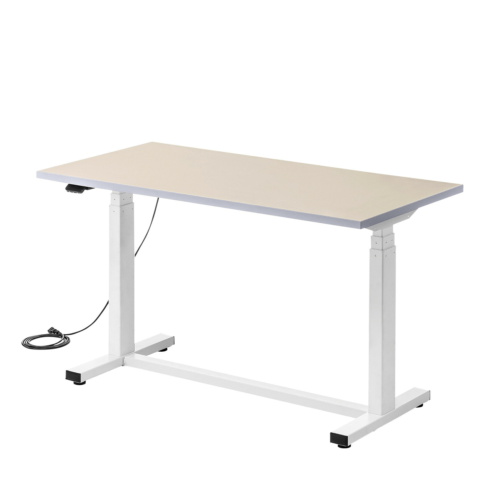 サンワサプライ 電動昇降作業台(天板：塩ビシート) (ERD-WDKP12060G)