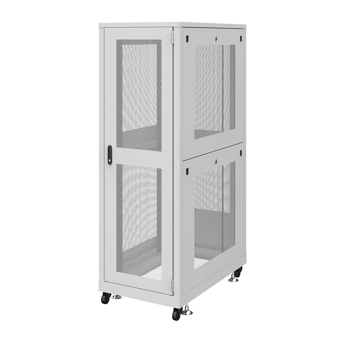 サンワサプライ 19インチサーバーラック メッシュパネル仕様(36U) (CP-SVN3610MGYN) ※お客様組立品 | sanwa サンワダイレクト オフィス用品 オフィス事務用品 オフィスサプライ |