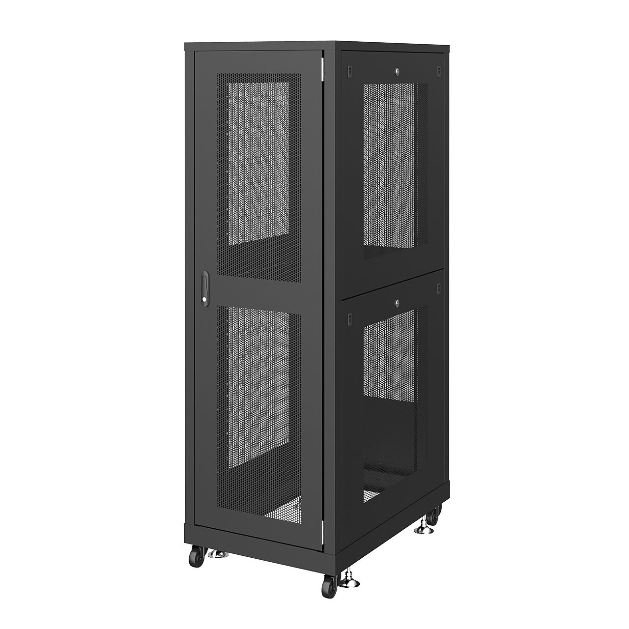 サンワサプライ 19インチサーバーラック メッシュパネル仕様(36U) (CP-SVN3690MBKN) ※お客様組立品 | sanwa サンワダイレクト オフィス用品 オフィス事務用品 オフィスサプライ |