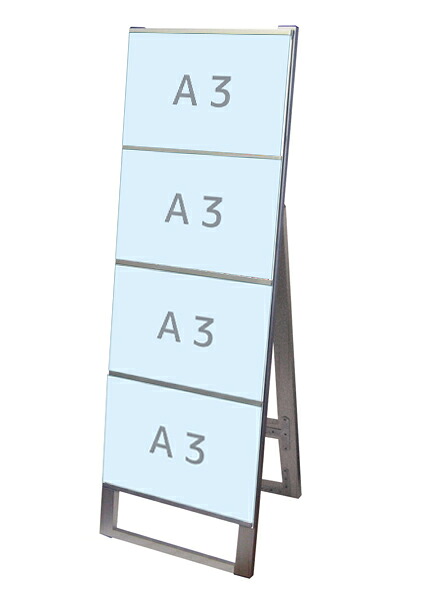 常磐精工 カードケーススタンド看板 A3横4片面 CCSK-A3Y4K | 日本製 ポスターパネル ポスターフレーム 広告ボード 店舗看板 案内掲示板 掲示 |