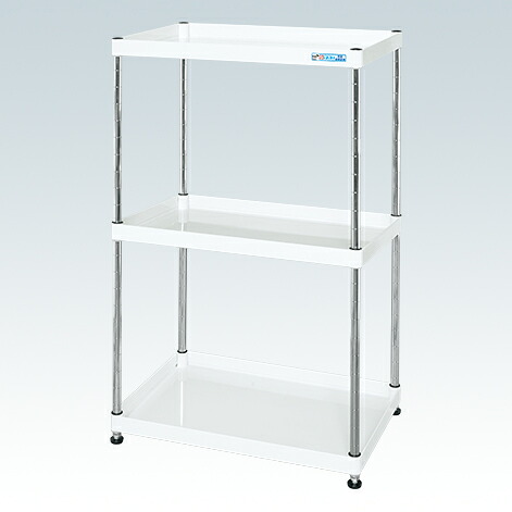 【車上渡し】サカエ SAKAE ＣＳパールワゴン（固定タイプ） CSPN-75123W (326674) (重量:20kg) | 工具 収納 ガレージ 整理 工場 効率化 作業スペース 確保 移動式 ラック 金属製 シェルフ 収納ワゴン メンテナンス用作業台 工具 散ラカル 作業台 収納 業務用 |｜オフィス／店舗用品トップジャパン