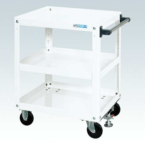 【車上渡し】サカエ SAKAE スーパーワゴン(プレート式キャスタータイプ) SAP-60743FRW (341993) (重量:16kg) | 工具 収納 ガレージ 整理 工場 効率化 作業スペース 確保 移動式 ラック 金属製 収納ワゴン メンテナンス用作業台 工具 作業台 収納 業務用 ||オフィス/店舗用品トップジャパン