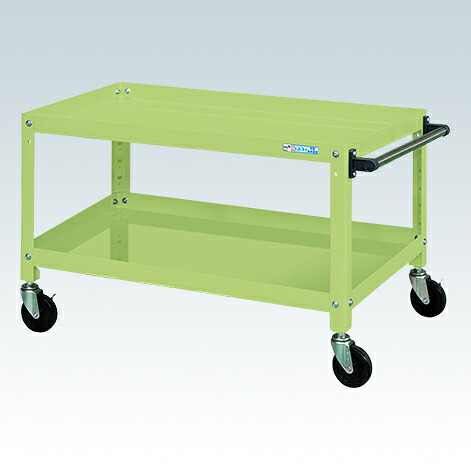 【車上渡し】サカエ SAKAE スーパーワゴン（ネジ込ミ式キャスタータイプ） SAS-90602RG (341024) (重量:16kg) | 工具 収納 ガレージ 整理 工場 効率化 作業スペース 確保 移動式 ラック 金属製 収納ワゴン メンテナンス用作業台 工具 作業台 収納 業務用 |｜オフィス／店舗用品トップジャパン