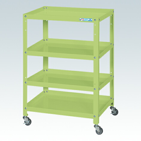 【車上渡し】サカエ SAKAE スペシャルワゴン軽量タイプ SR-60884EG (340376) (重量:14kg) | 工具 収納 ガレージ 整理 工場 効率化 作業スペース 確保 移動式 ラック 金属製 シェルフ 収納ワゴン メンテナンス用作業台 工具 散ラカル 作業台 収納 業務用 |｜オフィス／店舗用品トップジャパン