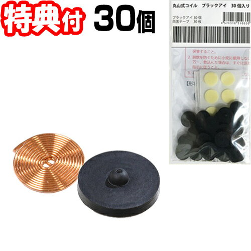 丸山式巻き ブラックアイ 30個入 原則として診療設備 BLACK EYE ツボ 丸山式ブラックアイ 電波とり捨てる 電波押しとどめる 遠赤外線巻き 丸山御師匠さん 貨物輸送無料 電波押しとどめるグッズ
