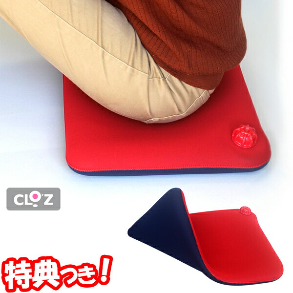 Cloz クロッツ　湯たんぽ　座布団型 クロッツ やわらか湯たんぽ 座ぶとんタイプ 40×30×3cm