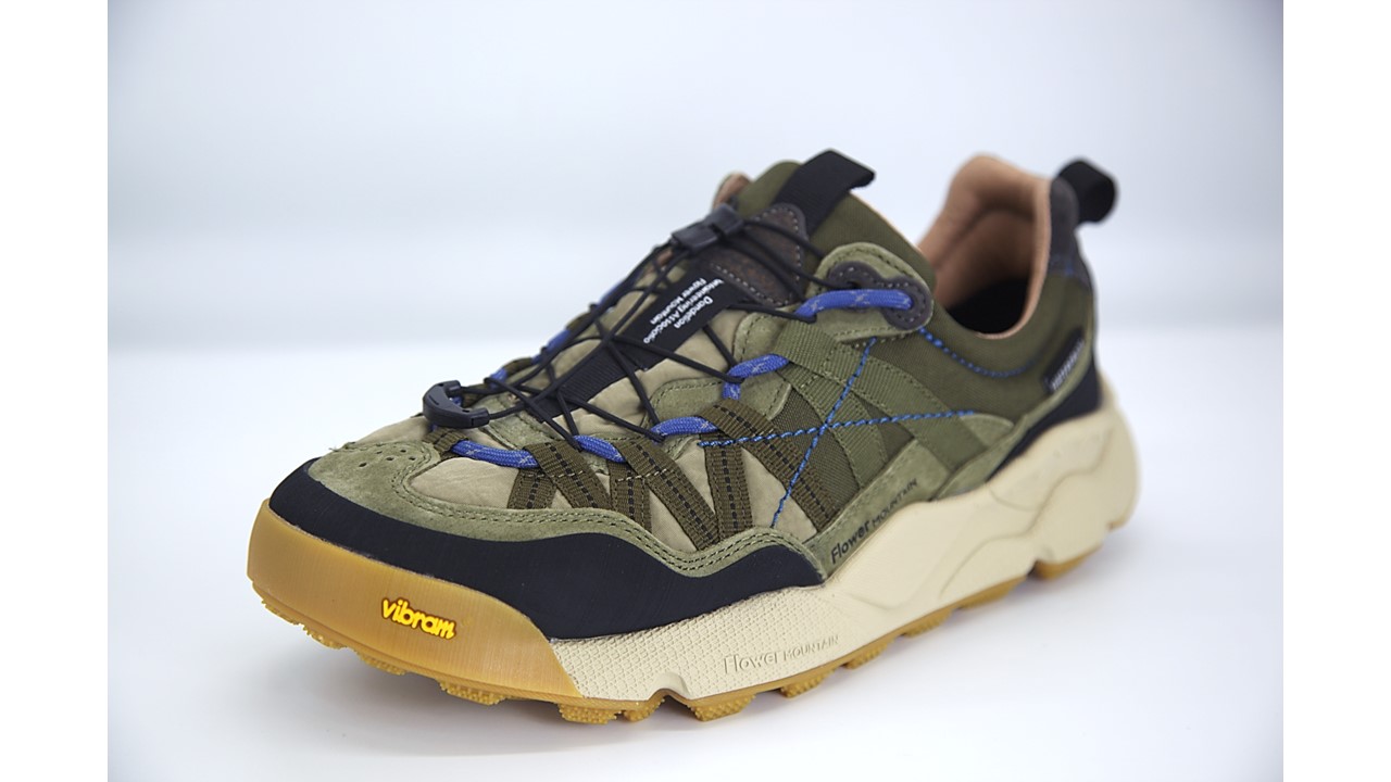Flower MOUNTAIN FM100009　IWANO2　Khaki　　防水　ビブラムソール採用