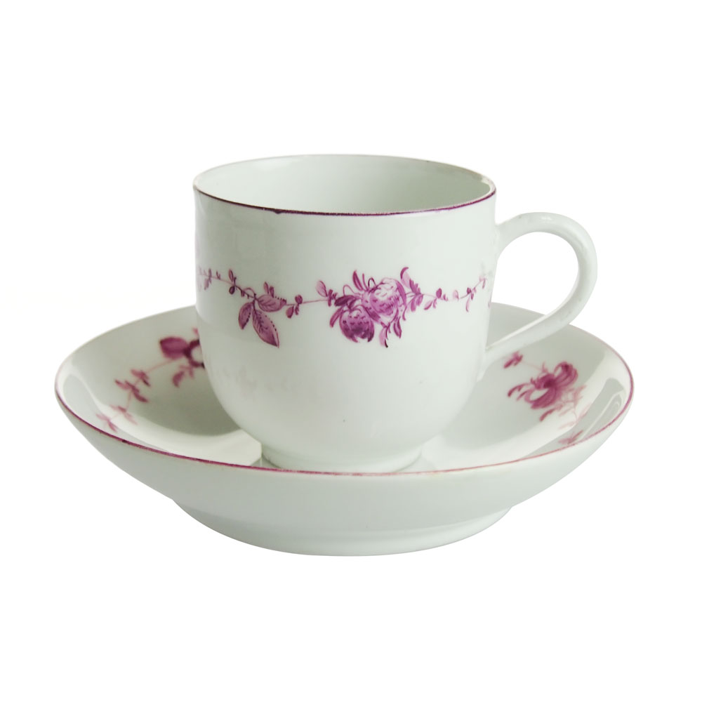 楽天市場】マイセン Meissen 一級品 ピンクローズ カップ