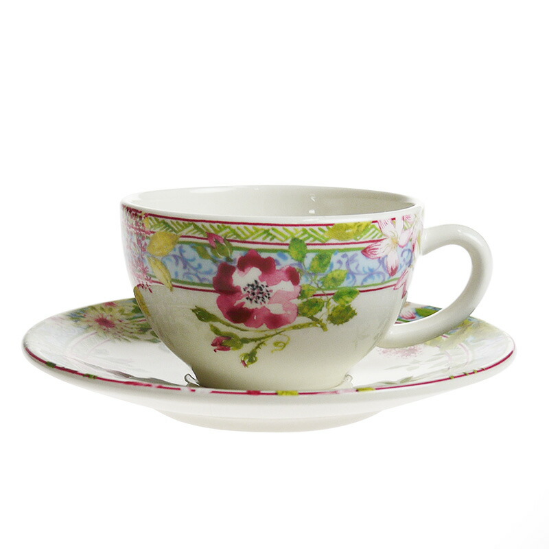 楽天市場】ジアン ポンパドール ティーカップ&ソーサー10422PTH 洋食器