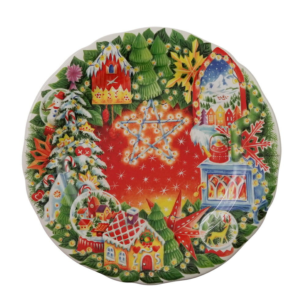 楽天市場】2024 ジアン クリスマスプレート ファンタジー(レッド
