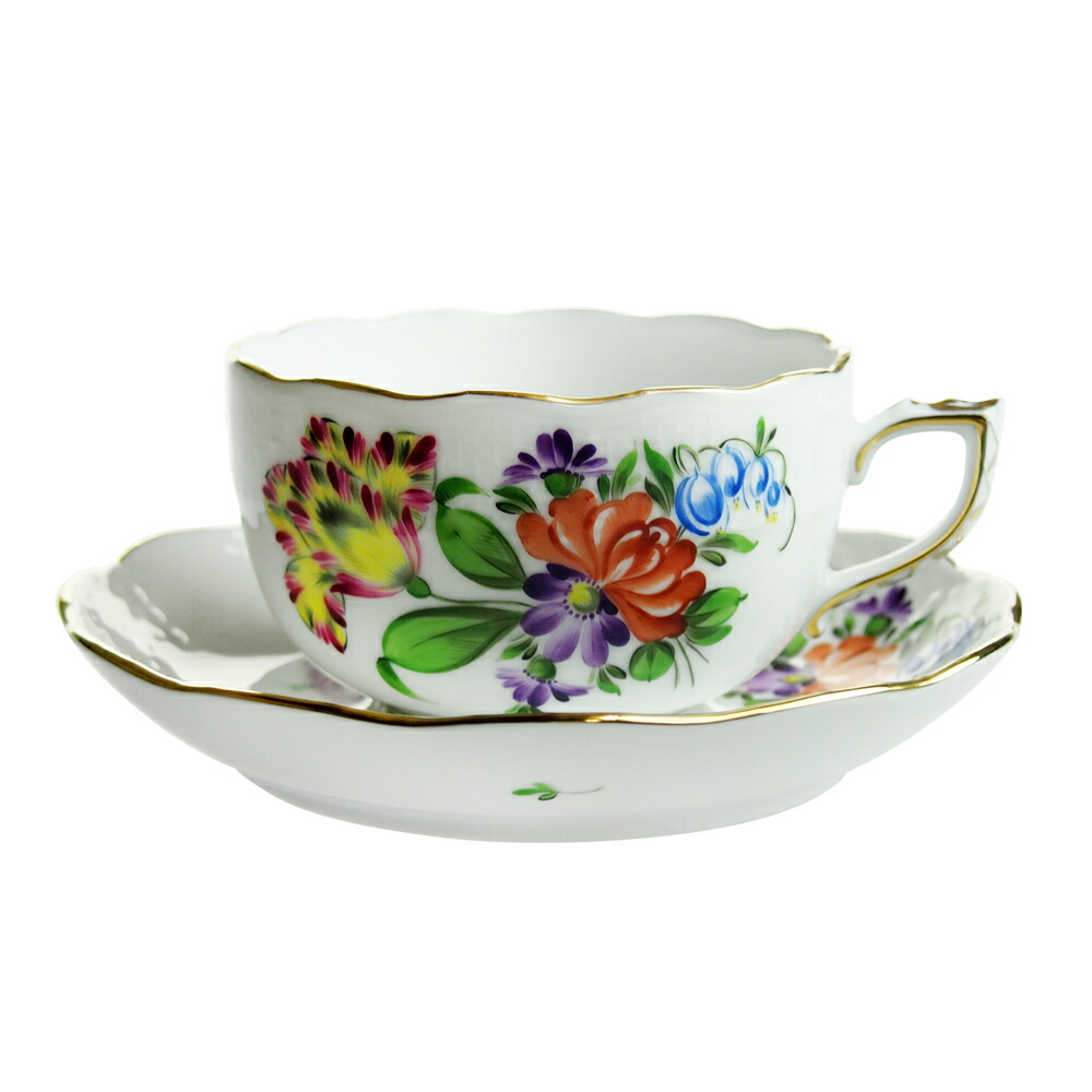 楽天市場】ヘレンド (HEREND) BT-1 チューリップの花束 ティー カップ