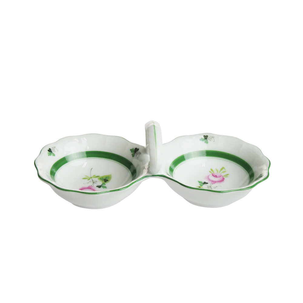 楽天市場】ヘレンド (HEREND) VRH ウィーンのバラ ウェーブディッシュ