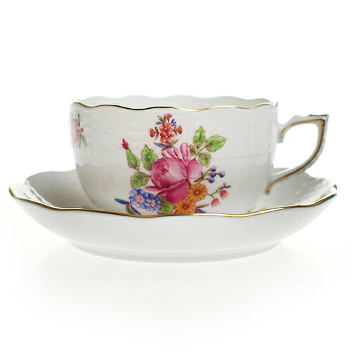 楽天市場】ヘレンド (HEREND) FV インドの華グリーン ティーカップ