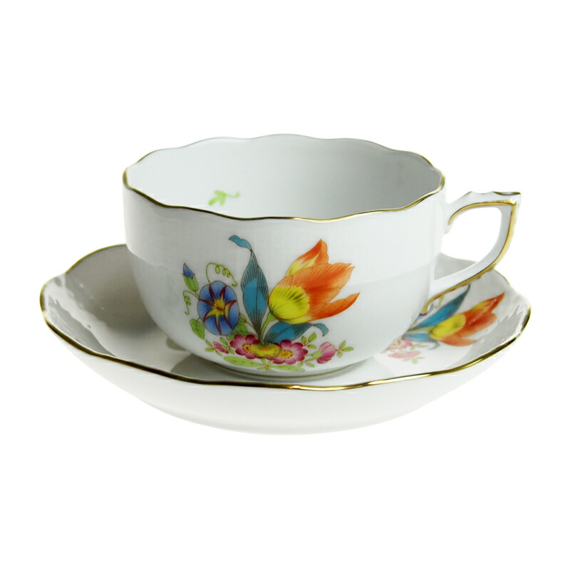 楽天市場】ヘレンド (HEREND) BT-1 チューリップの花束 ティー カップ