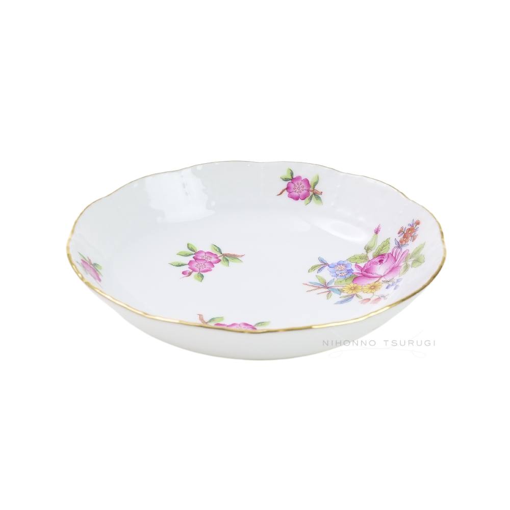 楽天市場】ヘレンド (HEREND) FV インドの華グリーン フルーツボウル