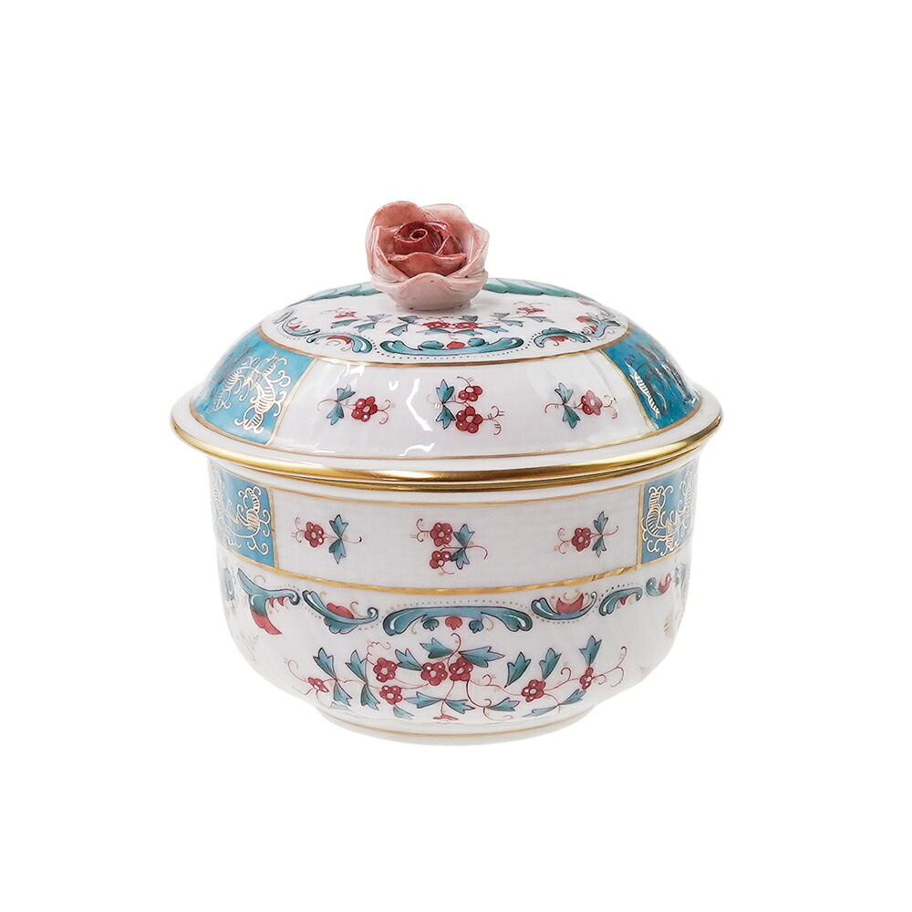 ヘレンド (HEREND) TCA トゥッピーニの角笛 シュガーポット 1464