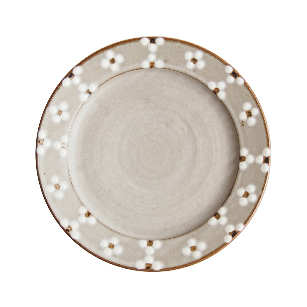 葛西国太郎 HANI DAISY 6寸皿