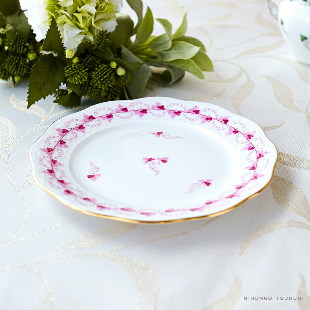 楽天市場】ヘレンド (HEREND) QS フォーシーズン プレート 19cm 20517