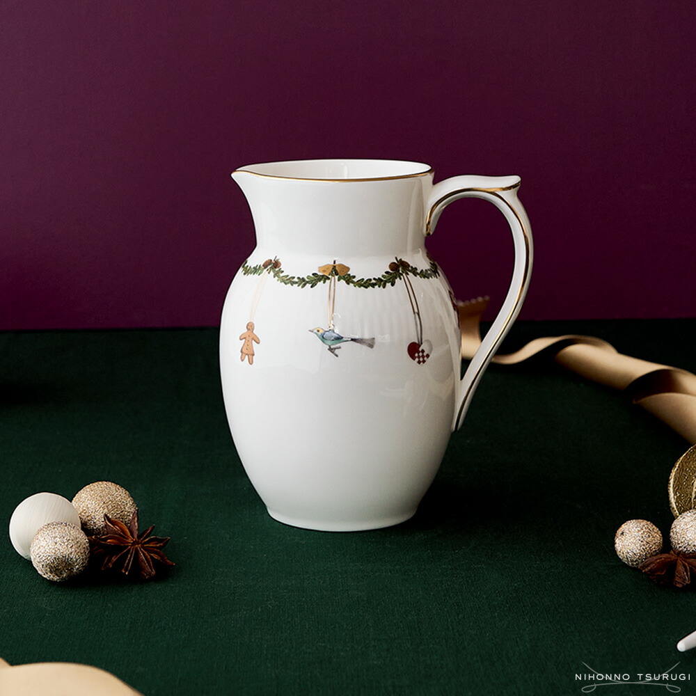 ロイヤルコペンハーゲン ブルーフルーテッド プレイン ジャグ クリーマー ブルーフルーテッド プレイン ジャグ 380ml|ロイヤル