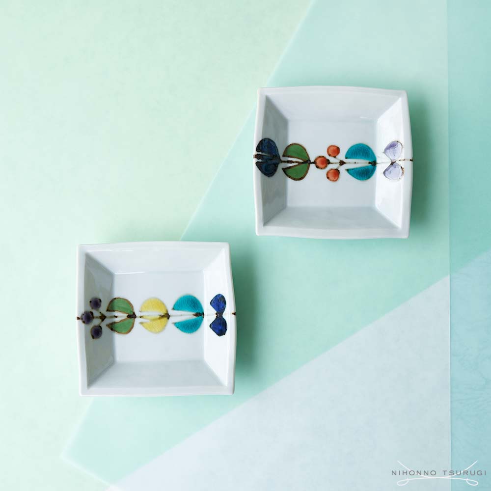 楽天市場】徳永遊心窯 色絵花繋ぎ 飯碗（三角） : 輸入ブランド洋食器