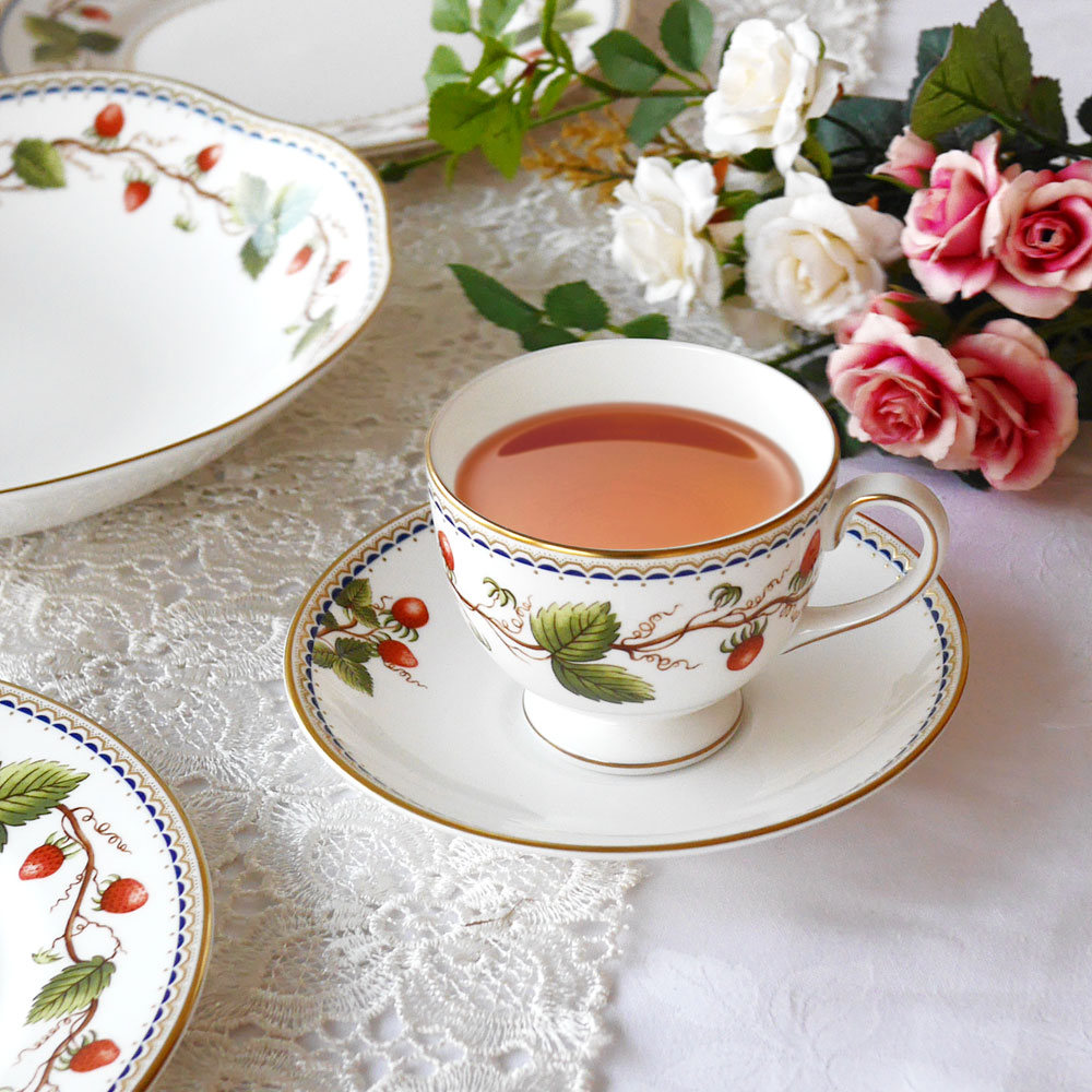 即納特典付き 楽天市場 ウェッジウッド Wedgwood ワイルドストロベリーアーカイブ ティーカップ ソーサー リー Spring Sale 輸入ブランド洋食器専門店２本の剣 第1位獲得 Imis Ma