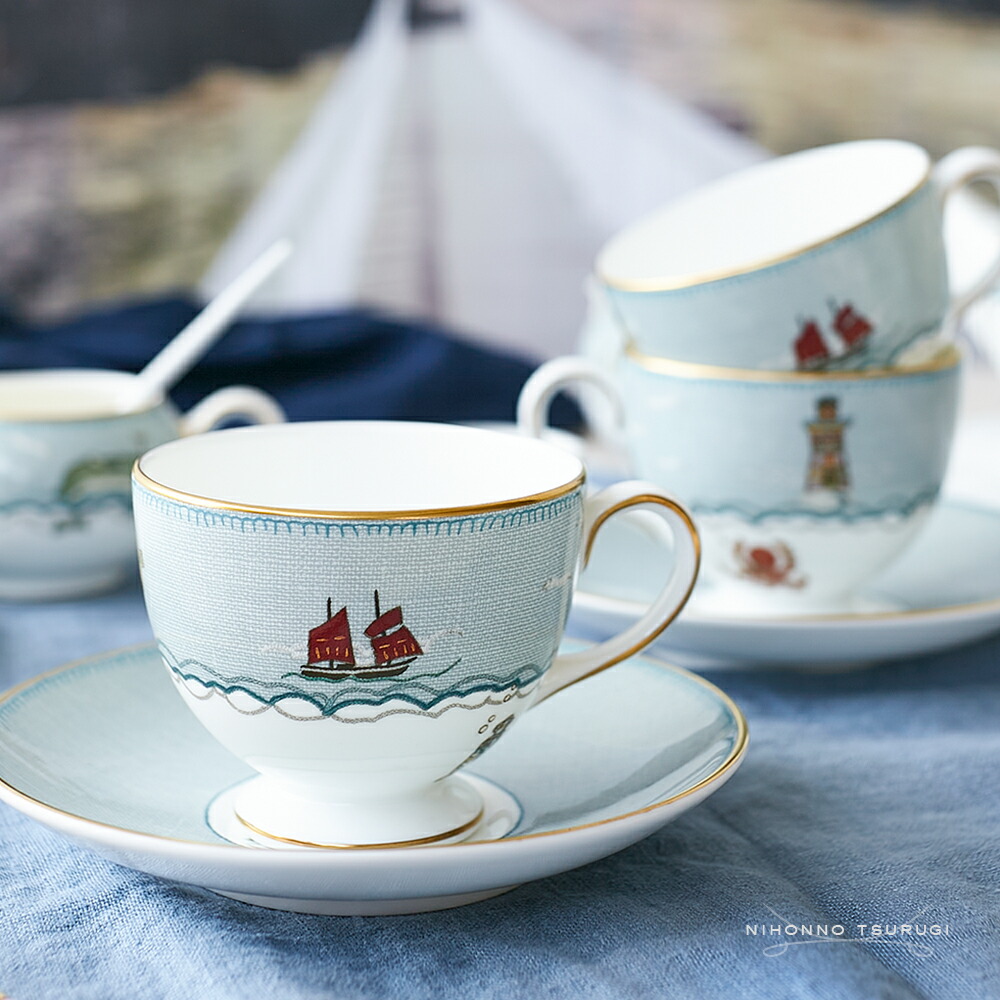 楽天市場】ウェッジウッド セイラーズ フェアウェル マグ ペアギフト