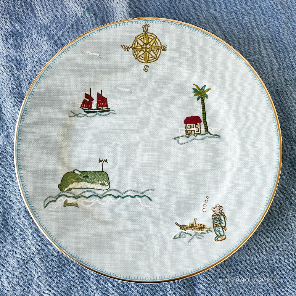 楽天市場】ウェッジウッド セイラーズ フェアウェル プレート 27cm