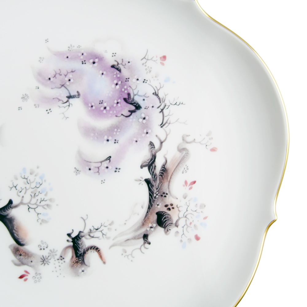 マイセン (Meissen) アーモンドの木 プレート 18cm 23501 食器