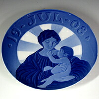 美品☆ロイヤルコペンハーゲン 1962年 イヤープレート 1級品 冬の小さな人魚 WE】ロイヤルコペンハーゲン イヤープレート 1962「冬の小さな人魚」