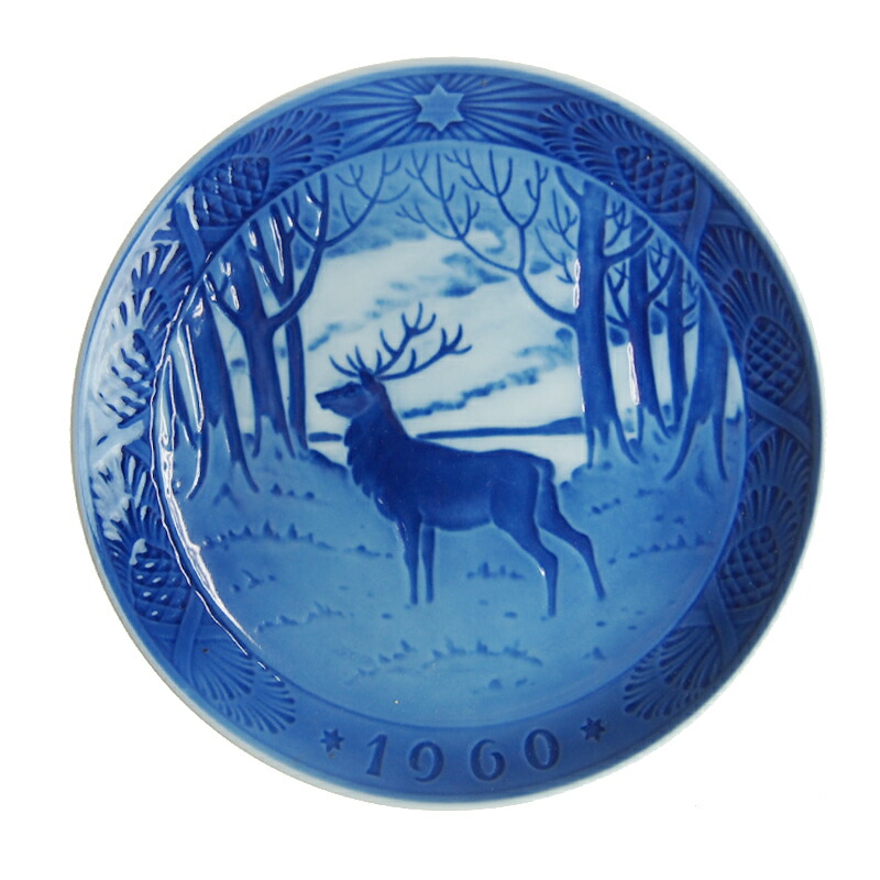 楽天市場】ロイヤルコペンハーゲン イヤープレート 1993年 クリスマス