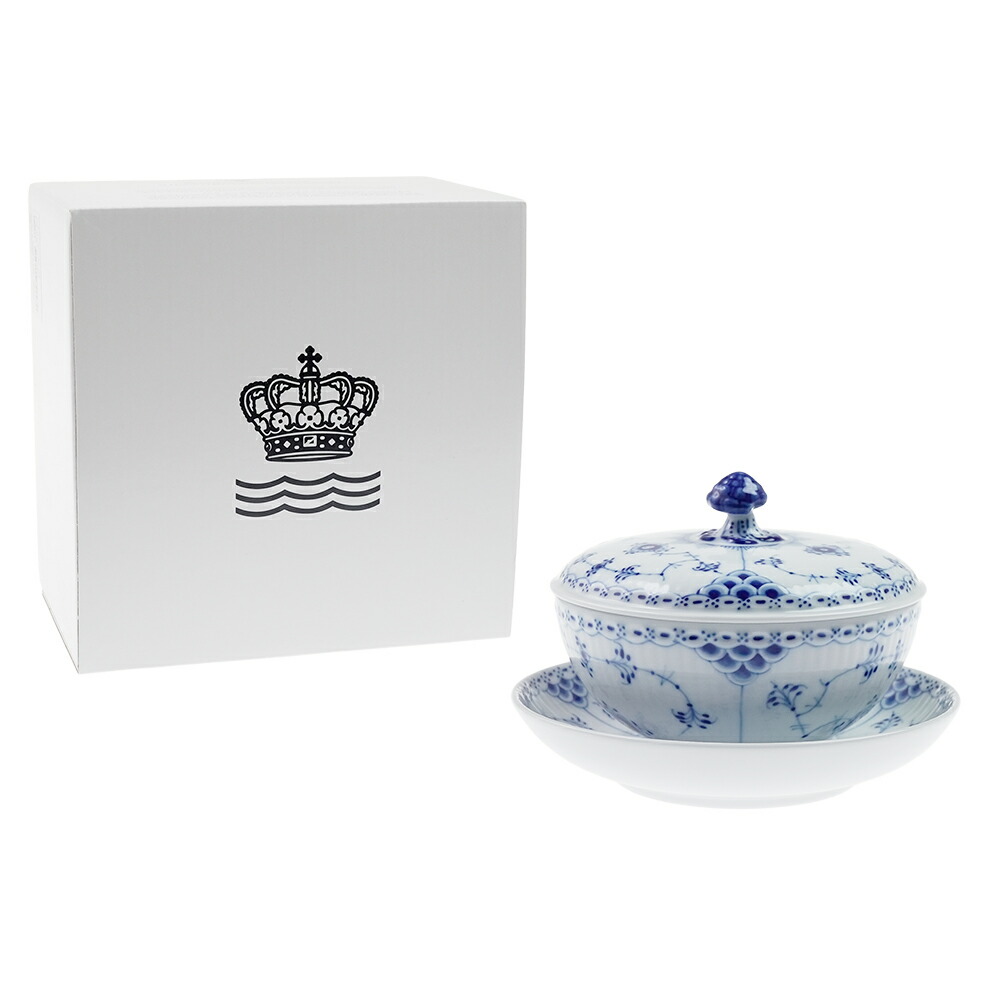 楽天市場】ロイヤルコペンハーゲン ブルーフルーテッド ハーフレース