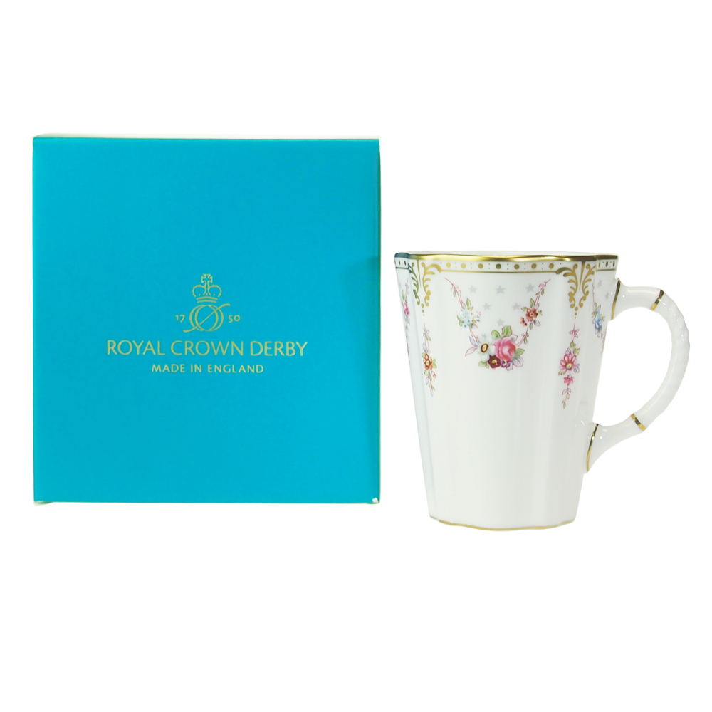 ロイヤルクラウンダービー マリー アントワネット カップ＆ソーサー 1組 Royal Crown Derby 並行輸入品 ロイヤルクラウンダービー