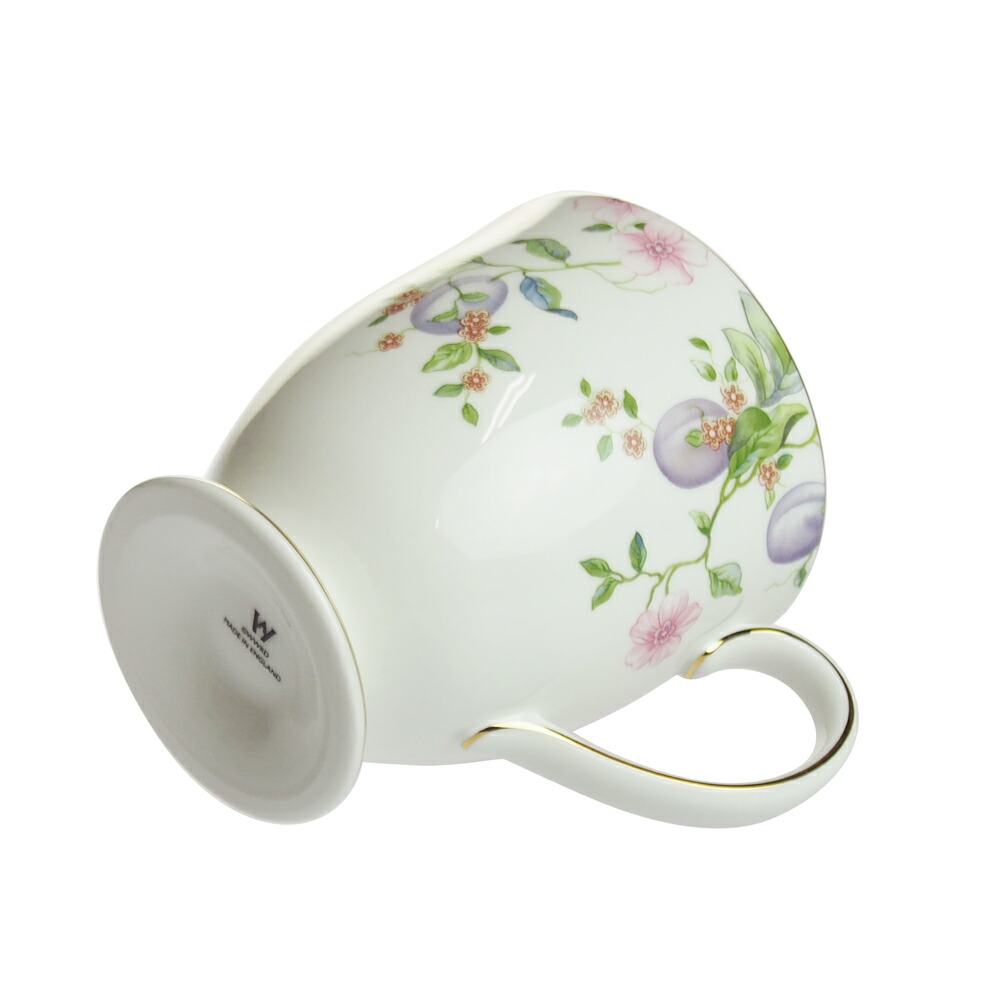 オープニングセール】 ウェッジウッド WEDGWOOD スウィートプラム フッティドマグカップ リー