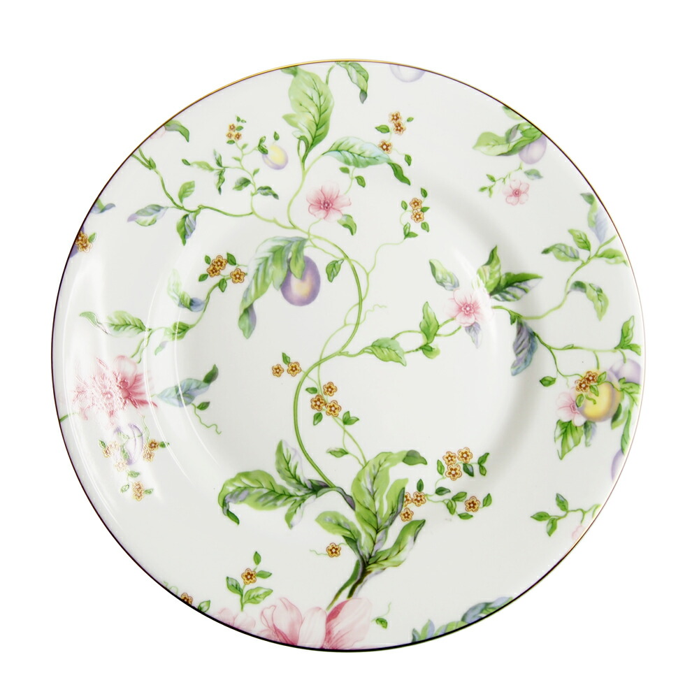 ウェッジウッド　スウィートプラム　プレート27cm　3枚セット　 楽天市場】ウェッジウッド スウィートプラムダマスク プレート