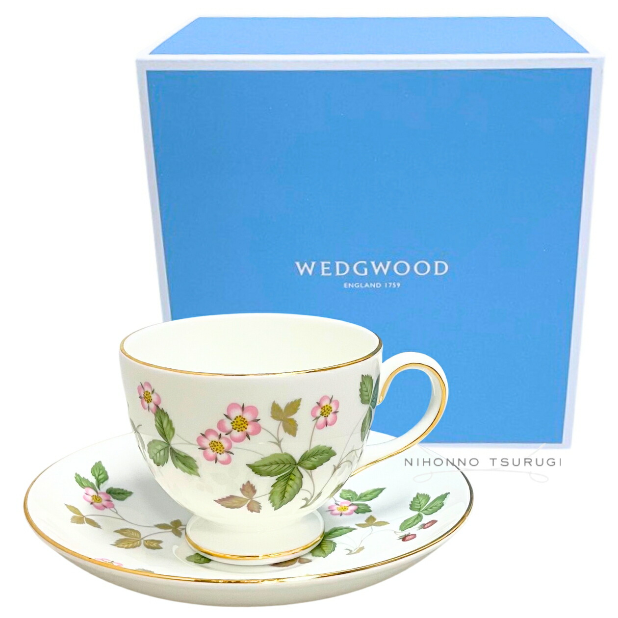楽天市場】ウェッジウッド (WEDGWOOD) ワイルドストロベリー ティー