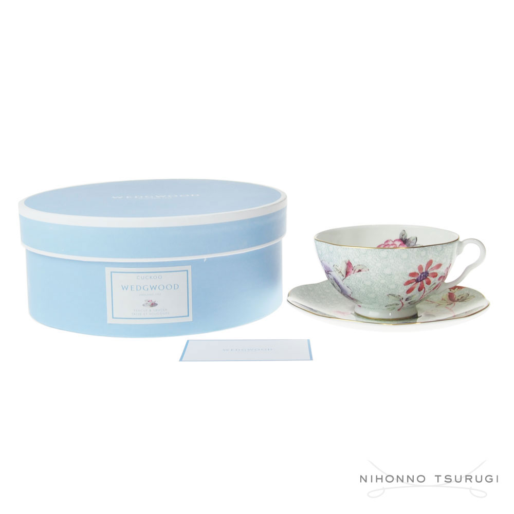 ウェッジウッド (WEDGWOOD) カッコーティーストーリー 紅茶優勝杯＆平円盤 緑であること