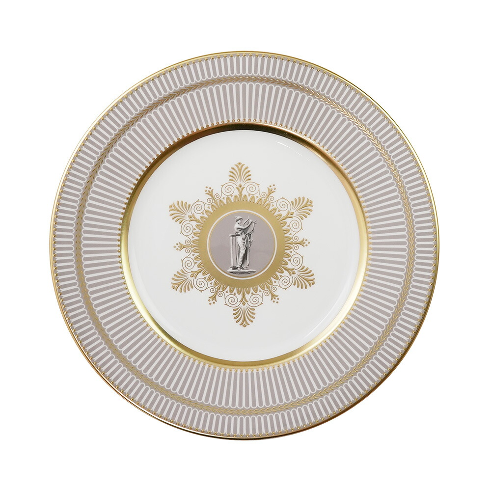 ウェッジウッド (WEDGWOOD) アンセミオン 薄墨色 一皿 23糎 食器-食器・カトラリー・グラス