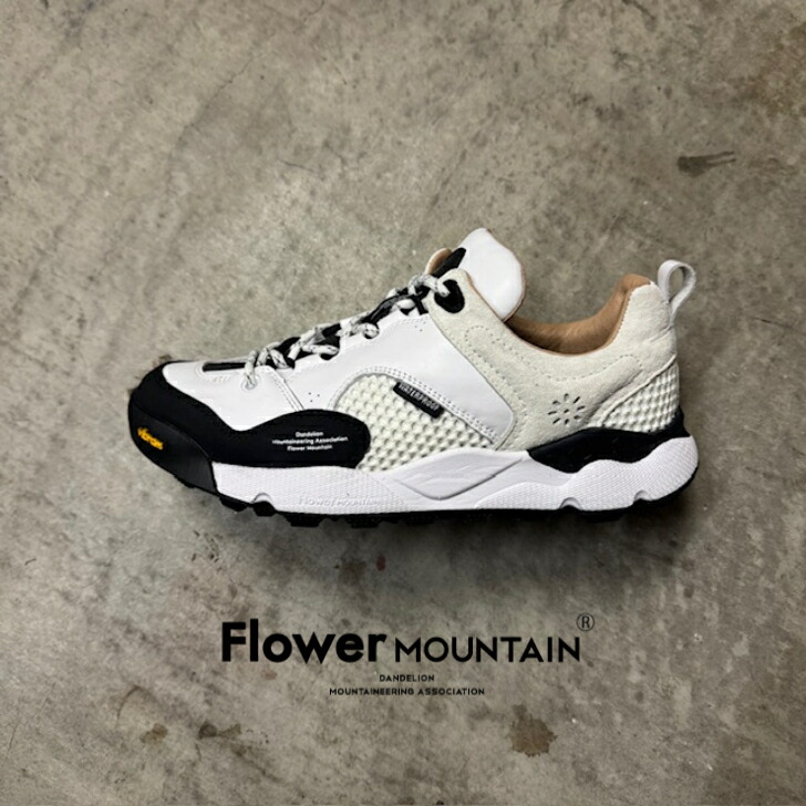 【初回返品・大きさ取り替えっこ貨物輸送無料】定め事取りまわし店Flower MOUNTAIN 御花お山BACK COUNTRY うしろ側カントリーFM66-1-028 Jet White ジェット機 白いことメンズ レディース 雨合羽 ビブラム vibram アウトドア流行り物 トレッキング