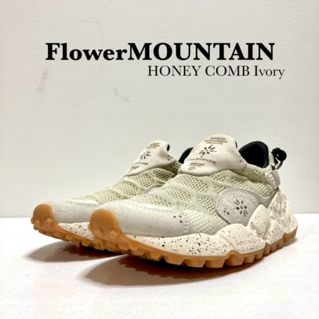 Flower MOUNTAIN HONEY COMB ホワイト 26.5 HONEY COMB White FM31002 – Flower MOUNTAIN