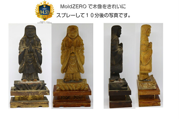 クーポン配布中 2本セット カビ取り剤 Mold Zero モールドゼロ カビ カビ取り しつこいカビ 頑固なカビ 浴室 バスタブ 洗面所 水回り キッチン 台所 壁紙 タイル 床 窓枠のパッキン トイレ カビ 除去 駆除 退治 Sermus Es