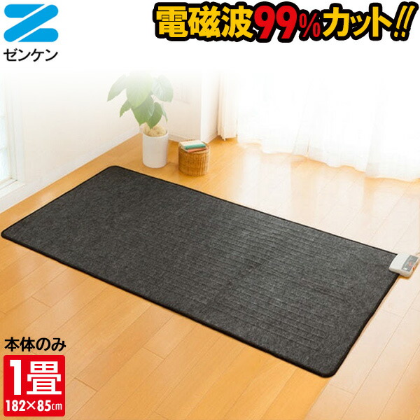 【美品】電磁波99%カット　電気ホットカーペット ZCB-20P 2畳　本体のみ 楽天市場】【ポイント10倍】ゼンケン ホットカーペット 2畳
