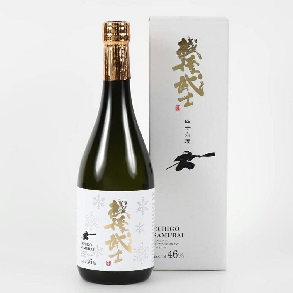 越後武士 日本酒 720ml 箱入り x10本 echigo46.jpg