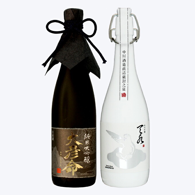 退職祝い 送別 定年退職 春ギフト 日本酒 ギフト 飲み比べ 贈り物 プレゼント 男性 女性 上司【純米大吟醸 大彦命】×【純米吟醸 amamizu】720ml×2本セット 新潟地酒 誕生日 内祝い お返し 結婚祝い 出産祝い お酒 高級 おすすめ 化粧箱入り 記念品 お祝い