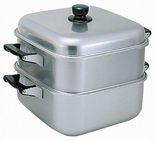 【新品】アカオ　角蒸36㎝　二重 角蒸二重