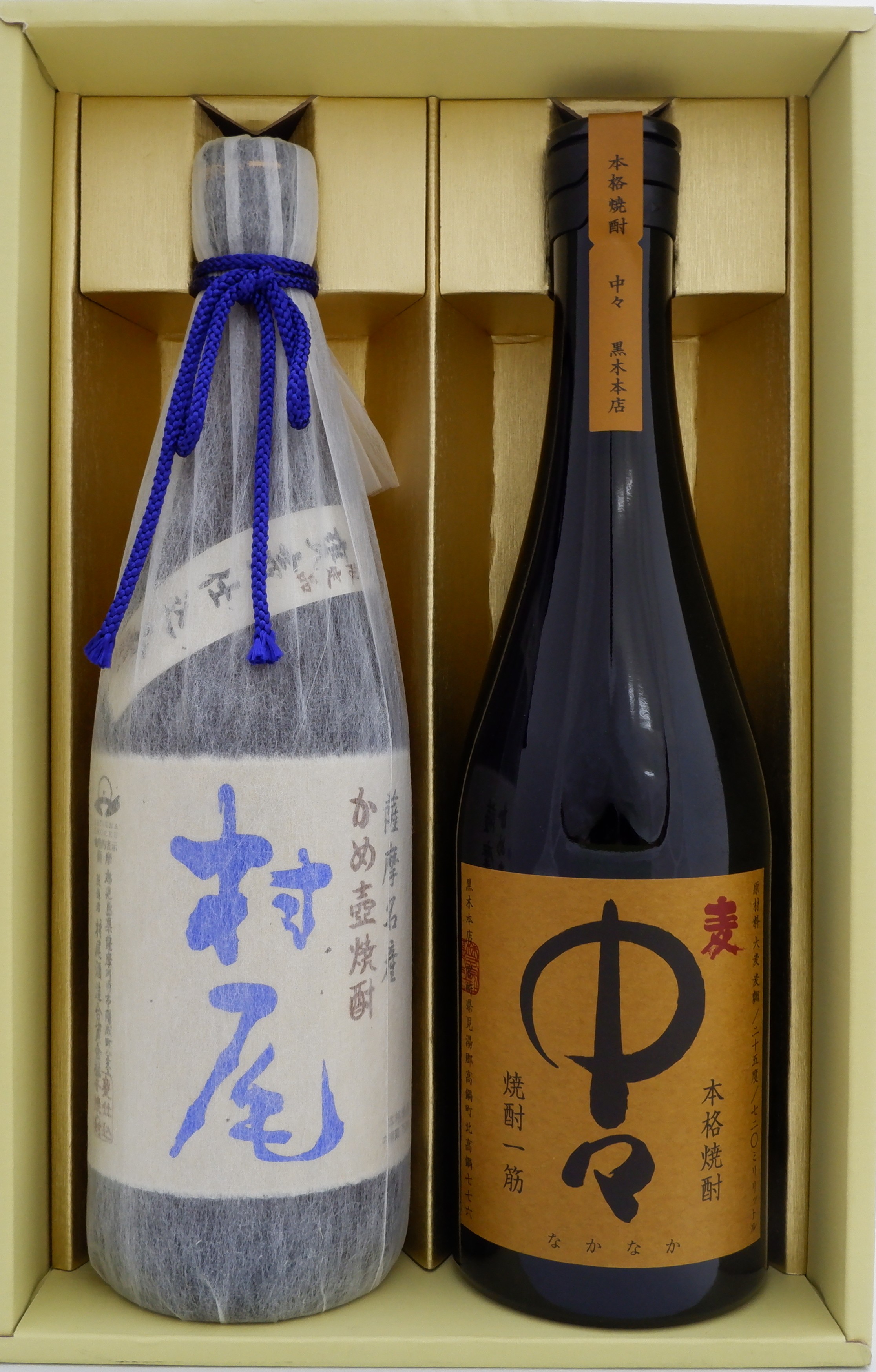 楽天市場】焼酎 村尾 ANA 芋 百年の孤独 麦焼酎 750ml×1本 720ml×1本