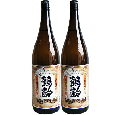 鶴齢 芳醇 1.8L日本酒 2本セット 1.8L2本化粧箱入り