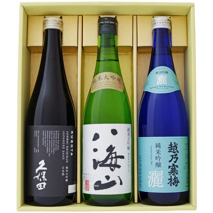 ギフト 日本酒 飲み比べ セット 送料無料 720ml×3本 〆張鶴 純 / 越乃寒梅 灑 / 久保田 純米大吟醸 プレゼント 御祝 内祝 敬老の日  RRxbqayLPX, 食品 - centralcampo.com.br